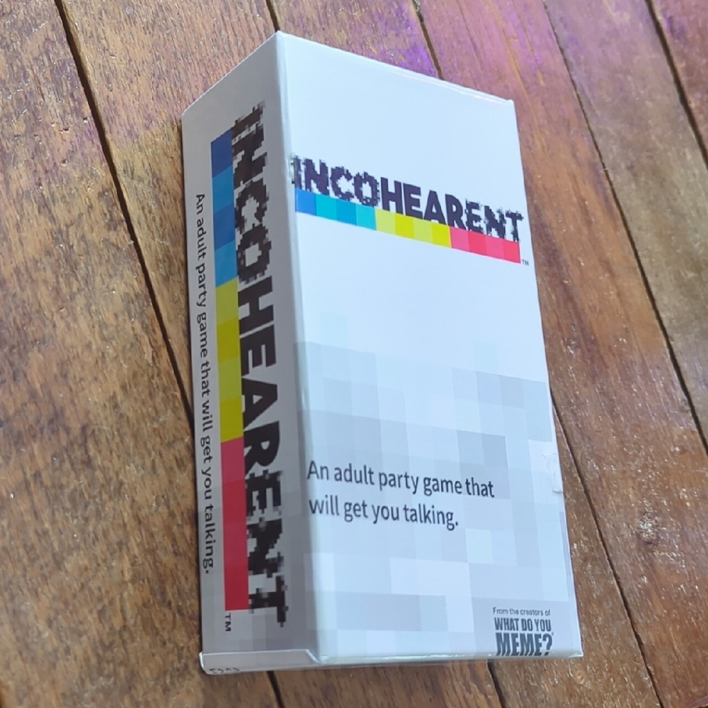 Incohearent Card Game - Vibrant Multicolor Edition